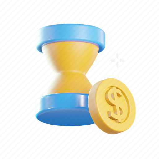 Money, product, management, development, business, time is money, finance 3D illustration - Download on Iconfinder