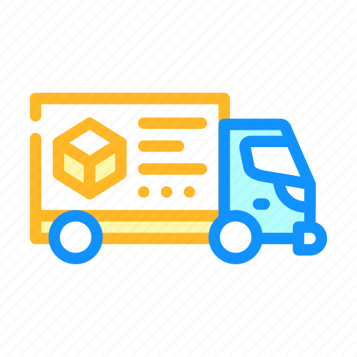 Delivery, truck, production, business, discussion, calculating icon - Download on Iconfinder