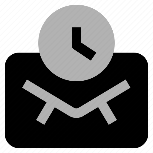 Email, time, message, business, mail icon - Download on Iconfinder
