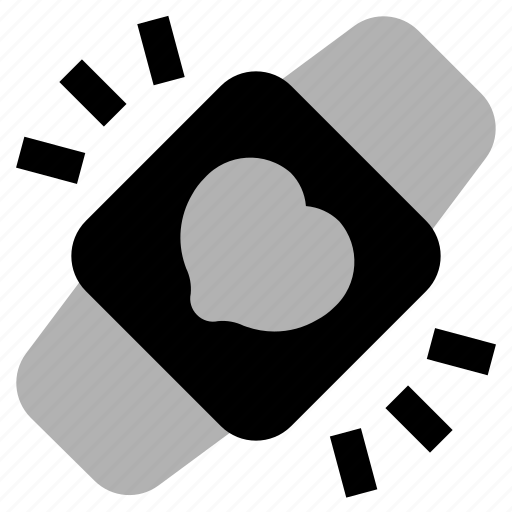 Smart, watch, love, clock, health icon - Download on Iconfinder