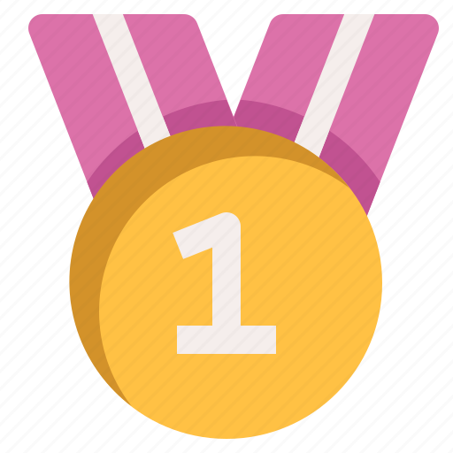 Medal, achievement, award, first, success icon - Download on Iconfinder