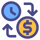 exchange, time, money, coin, business