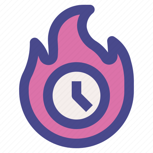 Fire, motivation, time, success, flame icon - Download on Iconfinder