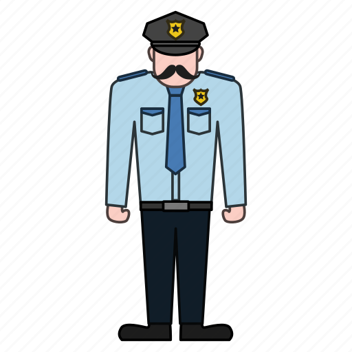 Guard, policeman, security, security guard icon - Download on Iconfinder