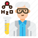 avatar, character, chemist, man, medical, profession, research