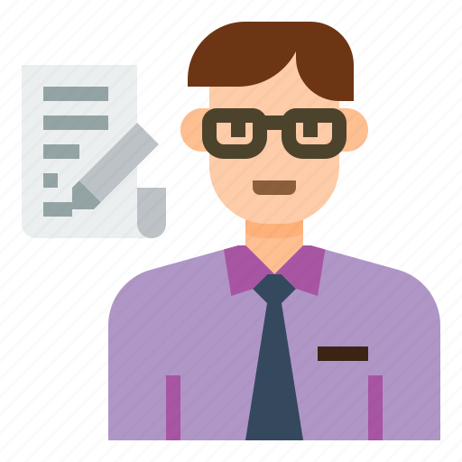 Avatar, businessman, character, clerk, employee, office, profession icon - Download on Iconfinder