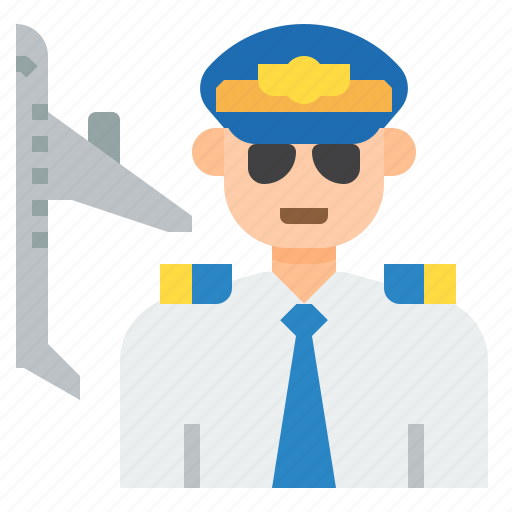 Avatar, character, job, man, person, pilot, uniform icon - Download on Iconfinder