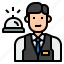 avatar, front desk, job, profession, receptionist, uniform 