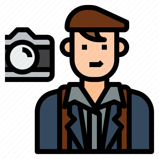 Avatar, camera, character, job, photographer, profession icon - Download on Iconfinder