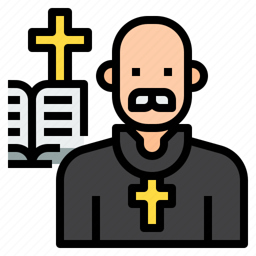 Abbot, ascetic, avatar, clergyman, friar, hermit, priest icon - Download on Iconfinder