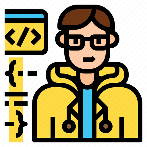 Avatar, character, coder, developer, male, professional, programmer icon - Download on Iconfinder
