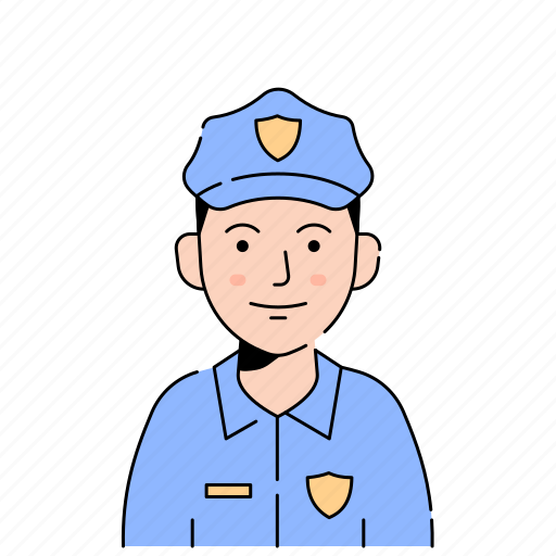 Avatar, cop, police, policeman icon - Download on Iconfinder