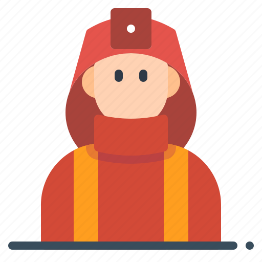 Avatar, fire, firefighter, fireman, rescue icon - Download on Iconfinder