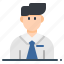 avatar, business, businessman, manager, user 