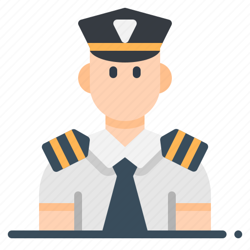 Airplane, avatar, captain, pilot, plane icon - Download on Iconfinder