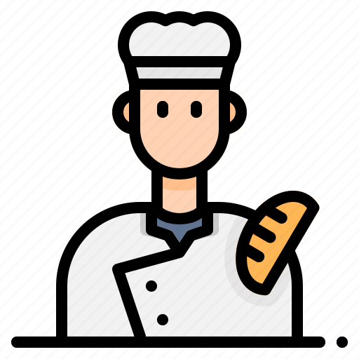 Avatar, baker, bakery, bread, food icon - Download on Iconfinder
