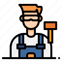 avatar, carpenter, carpentry, tool, woodwork