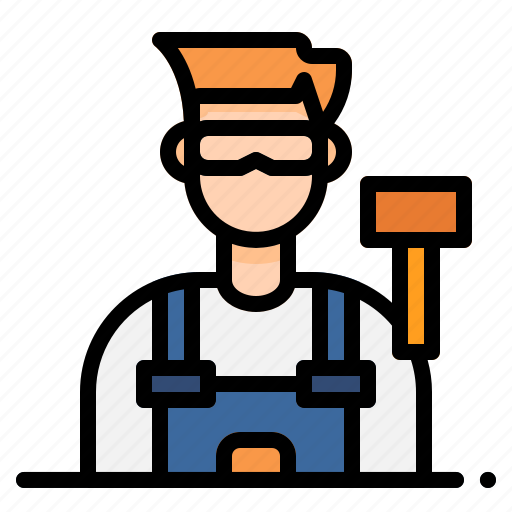 Avatar, carpenter, carpentry, tool, woodwork icon - Download on Iconfinder