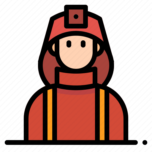Avatar, fire, firefighter, fireman, rescue icon - Download on Iconfinder