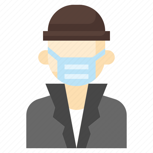 Detective, investigato, rexplore, crime, medical, mask, coronavirus icon - Download on Iconfinder