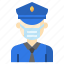 police, profession, male, safety, man, medical, mask