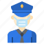 police, profession, male, safety, man, medical, mask 
