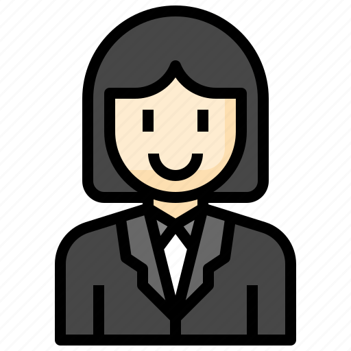 Businesswoman, woman, user, people, profile icon - Download on Iconfinder