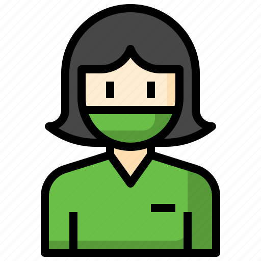 Surgeon, avatar, nurse, female, professions icon - Download on Iconfinder