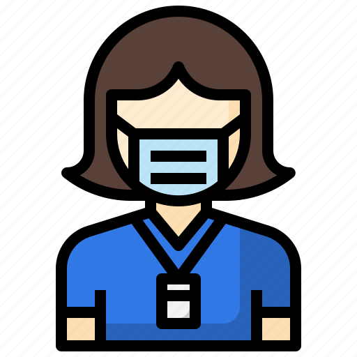 Journalist, job, user, avatar, profile, medical, mask icon - Download on Iconfinder