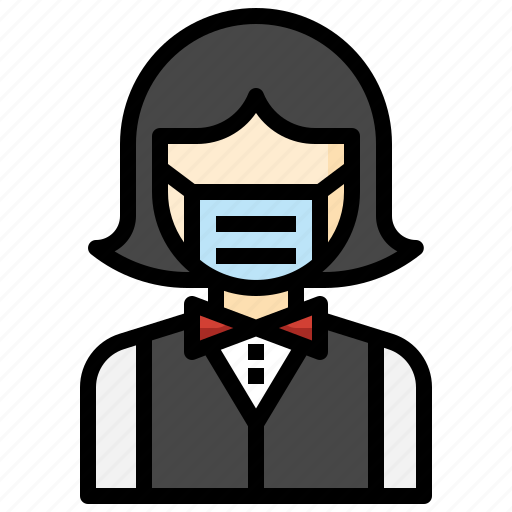 Waiter, room, service, hotel, food, professions, medical icon - Download on Iconfinder
