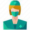 avatar, profile, surgeon, user, woman
