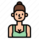 avatar, girl, runner, sport, trainer, woman