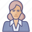 avatar, female, lawyer, profession, professional, women 
