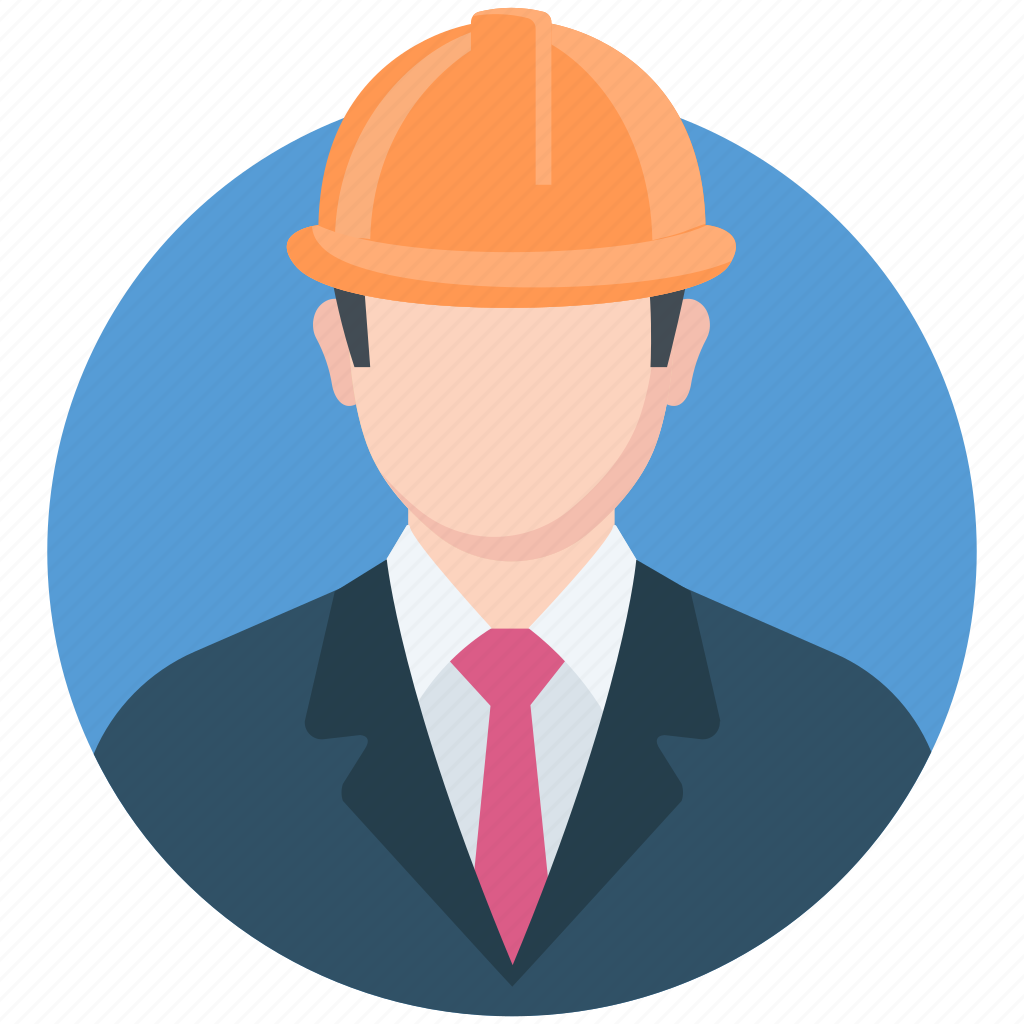Builder Architect Avatar Professional Engineer Icon Download On
