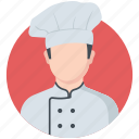 man, cook, avatar, chef, profession