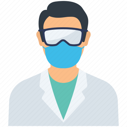 Professional, doctor, medical, profession, avatar, face mask icon - Download on Iconfinder