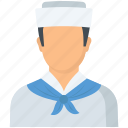 avatar, man, navy, profession, sailor 