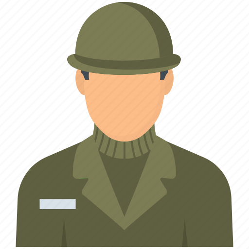Avatar, man, military, profession, soldier icon - Download on Iconfinder
