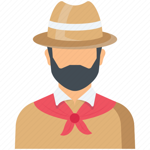 Professional, avatar, cowboy, human, man, profession icon - Download on Iconfinder