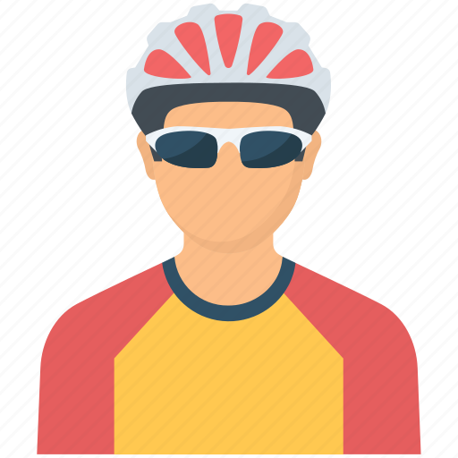 Biker, professional, rider, profession, cyclist, man icon - Download on Iconfinder