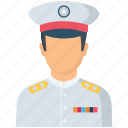 general, police, military, profession, navy, avatar 