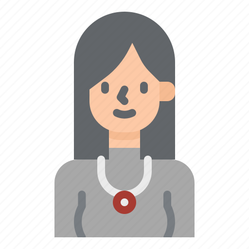 Avatar, girl, people, profile, woman, working icon - Download on Iconfinder