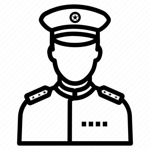 Avatar, man, military, police icon - Download on Iconfinder