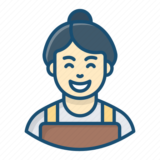 Home cleaner, house maintenance, housekeeper, housewide, spouse icon - Download on Iconfinder