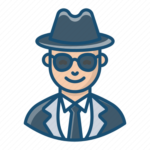 Detective, inquiry agent, investigator, sleuth, spy icon - Download on Iconfinder