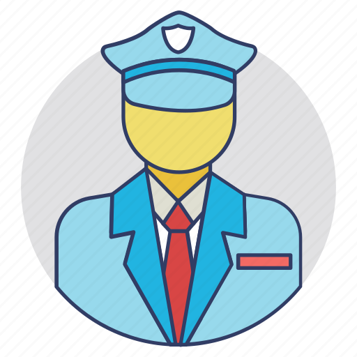 Cop, patrolman, police, police officer, policeman icon - Download on Iconfinder