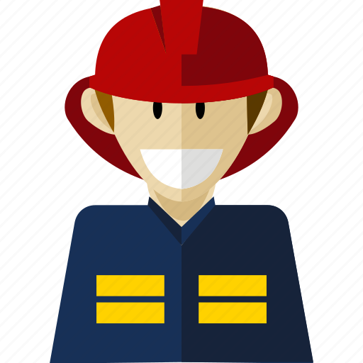 Firefighters, professional, worker icon - Download on Iconfinder