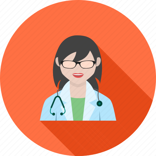 Doctor, female, medical, patient, stethoscope, tablet, woman icon - Download on Iconfinder