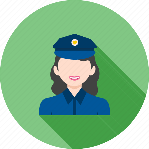 Cop, law, officer, police, uniform, woman icon - Download on Iconfinder