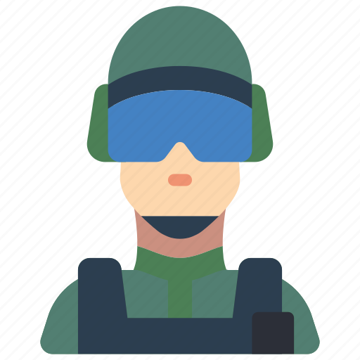 Avatar, people, professional, professions, soldier, user icon - Download on Iconfinder